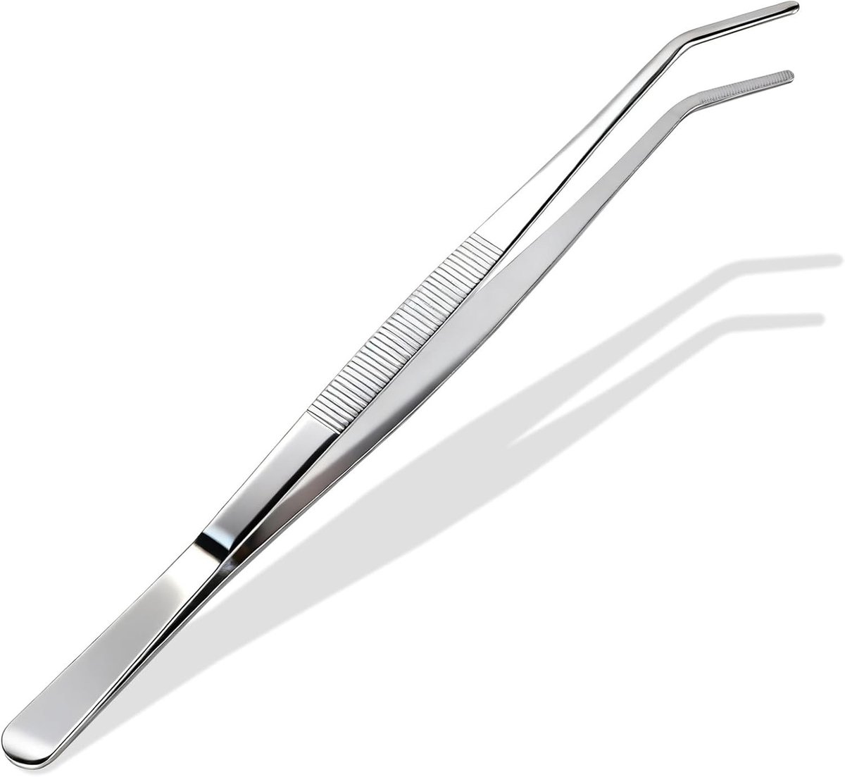 Verkrompen RVS Pincet 30 cm met Precisiepunt voor Aquariums, Tuinieren, Koken en Laboratoria