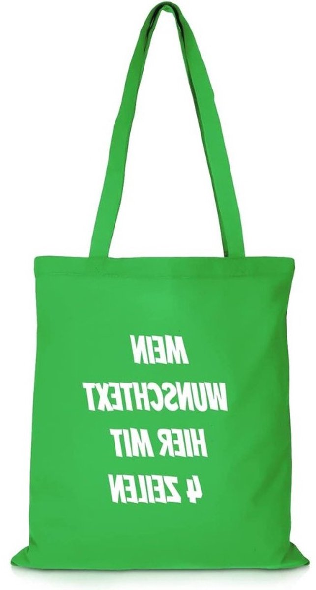 Stoffen Tas - Jute Tas - Boodschappen Doen - Lange Hengsels - 38x38x42 cm - Niet gespecificeerd
