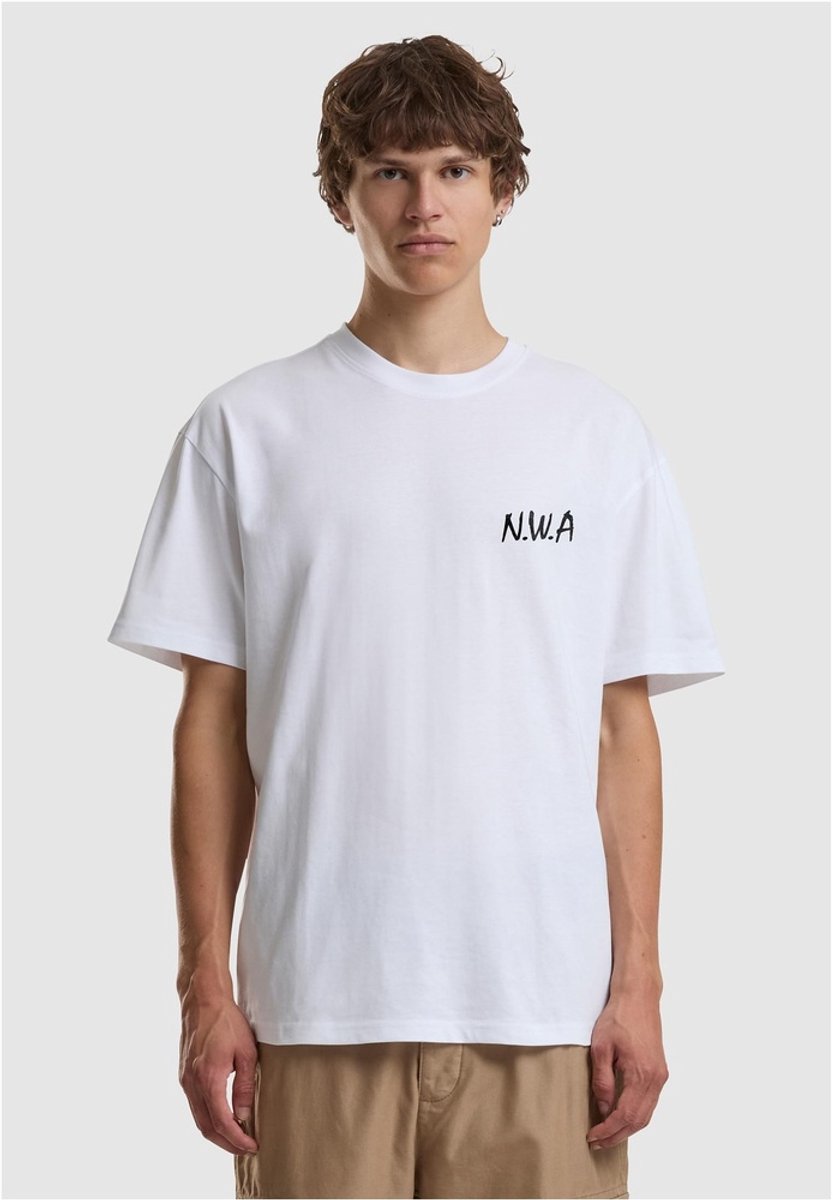 Mister Tee N.W.A Express Yourself Oversize Heren Tshirt L Wit