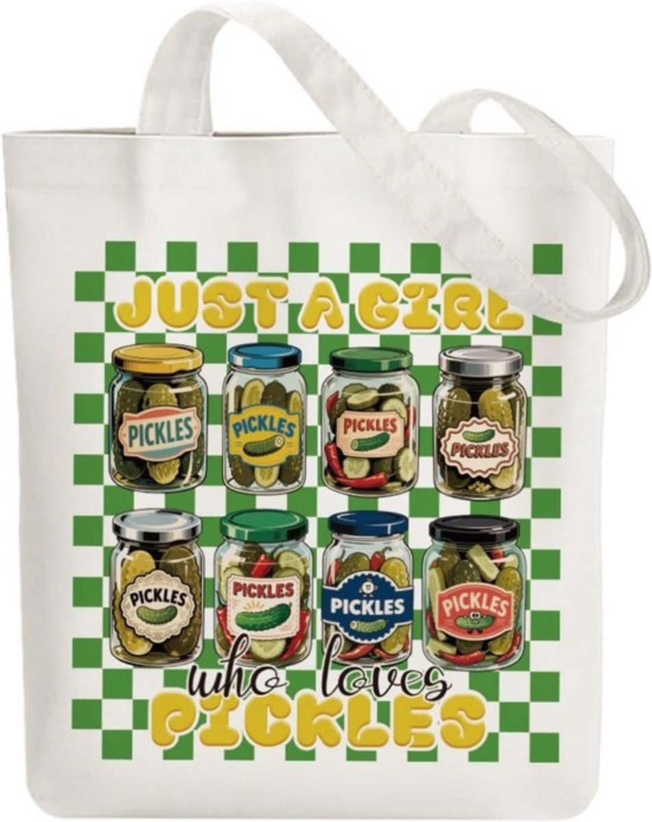 Canvas Tote Bag Leuke Herbruikbare Katoenen Tas voor Vrouwen, Duurzame en Opvouwbare Doek Schoudertassen met Rits Zakken voor Winkelen, Vakantie, Werk, Gym