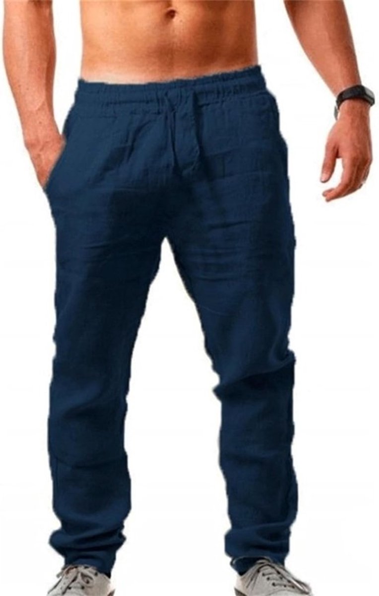 Lichte Linnen Broek voor Heren - Ademend en Casual voor Zomer