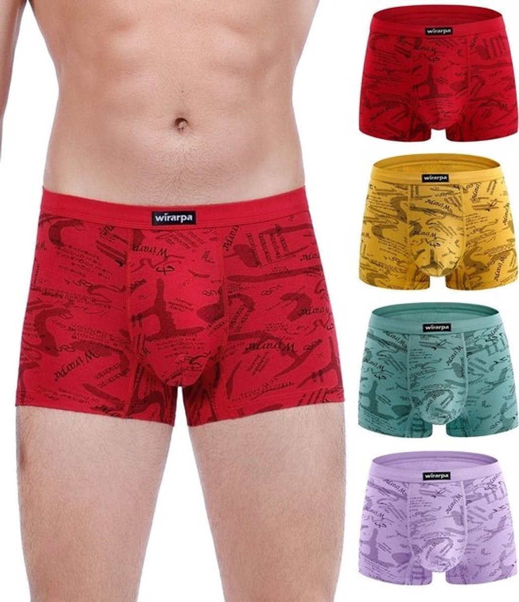 Ademende modal-microvezel boxershorts voor heren - multipack