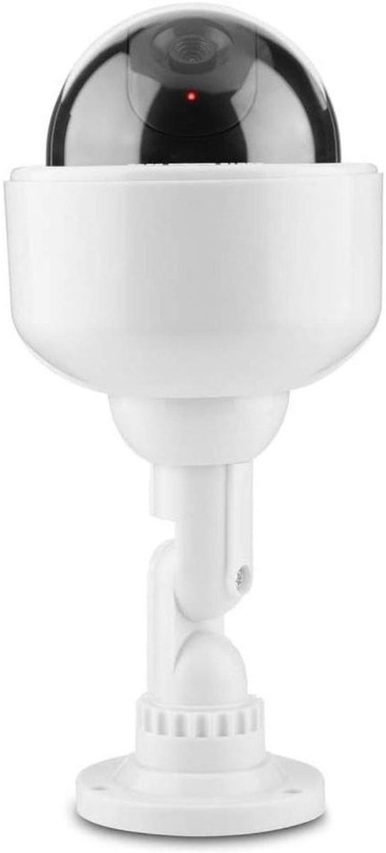 Dummy Beveiligingscamera - Valse Camera - Huis Beveiligen - Realistisch Ontwerp - 360 Graden Rotatie - Wit