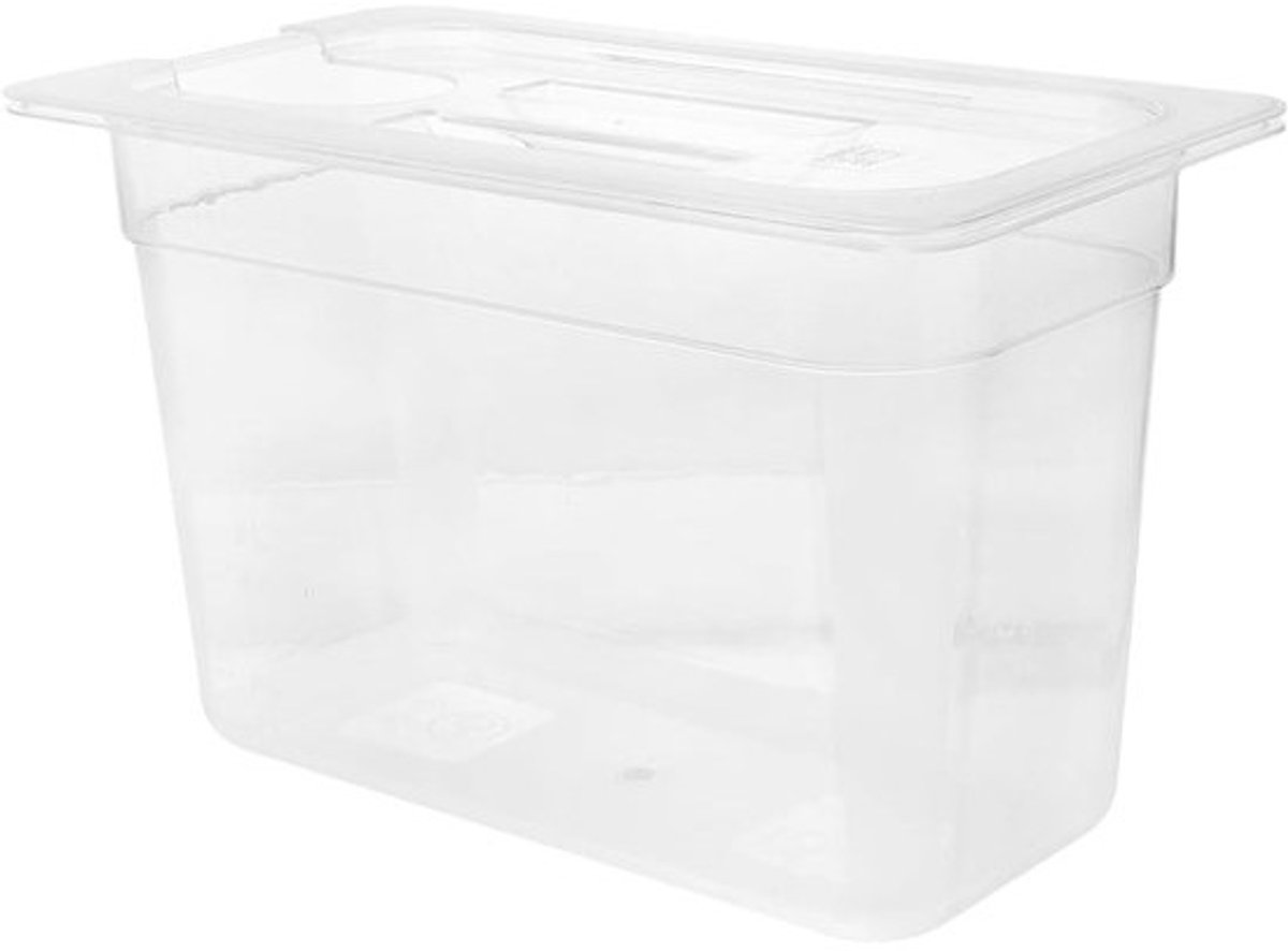 Sous Vide Container - Water Tank - Lage Temperatuur - Grote Capaciteit - 6 Liter - Transparant