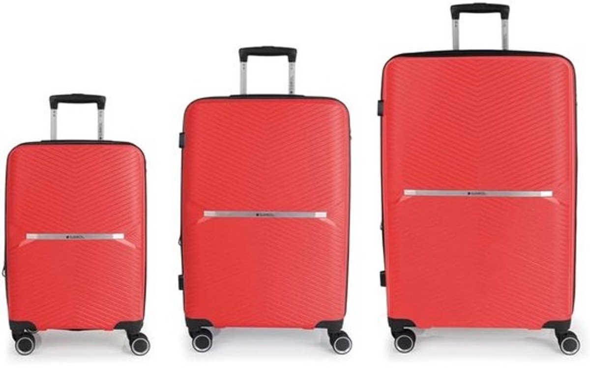 Reis Koffer Set - Bagage Trolley Set - Vakantie Reizen - Uittrekbaar Ontwerp - 3 Maten - Melocoton