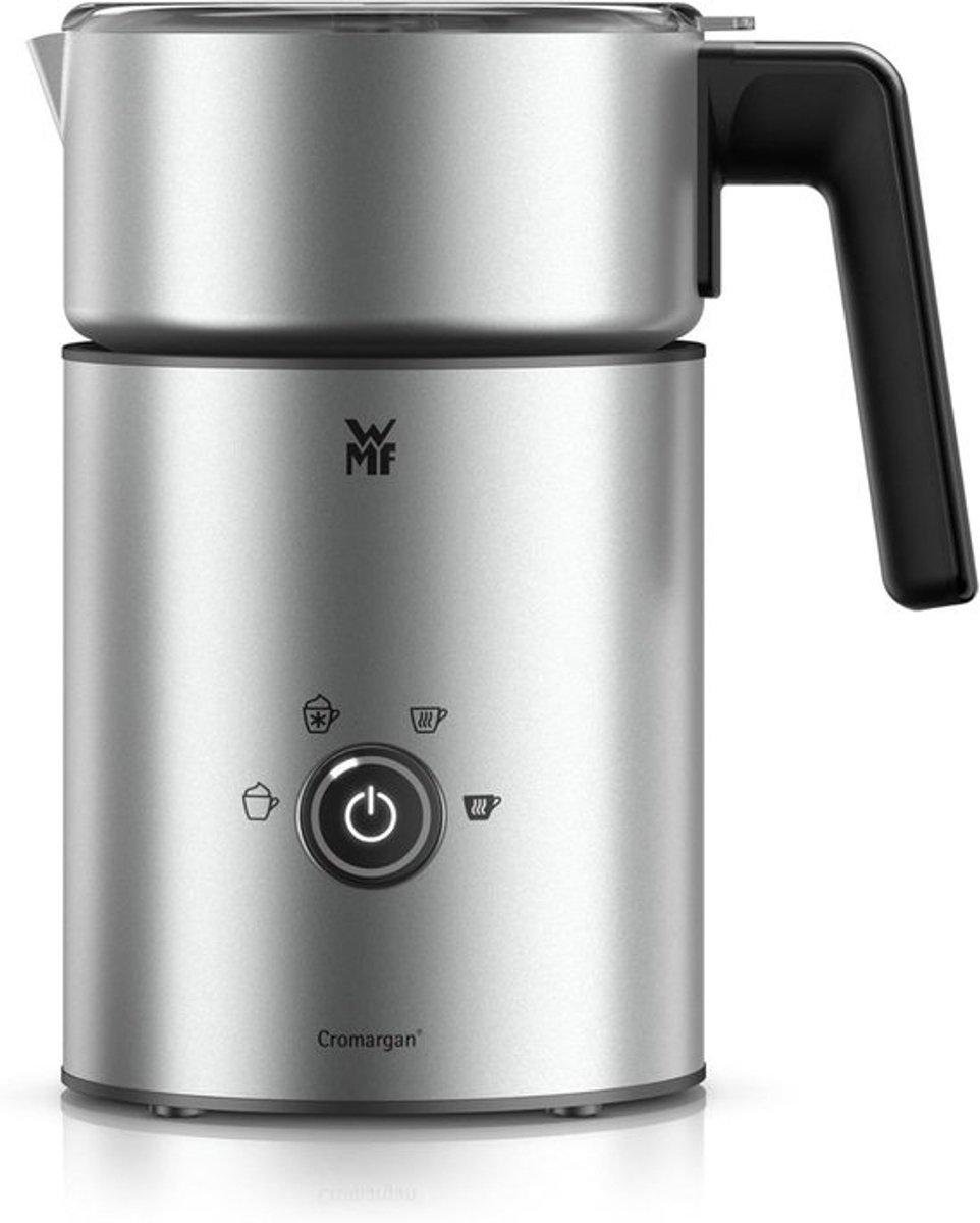 Melk Opschuimer - Cacaomachine Melkkoker - Warme Dranken Maken - Anti-vingerafdruk Effect - 500 ml Capaciteit - Mat Zilver
