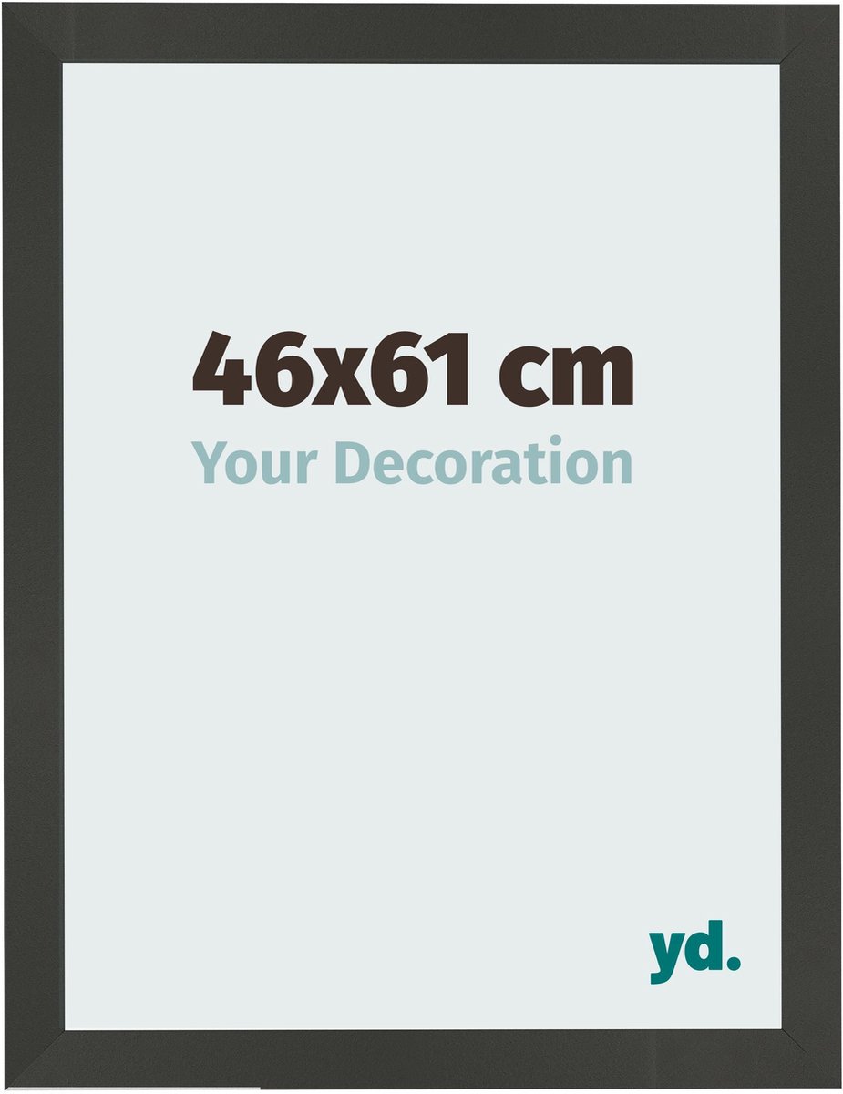 Your Decoration - Fotolijst 46x61 cm - MDF - Antraciet - Bologna