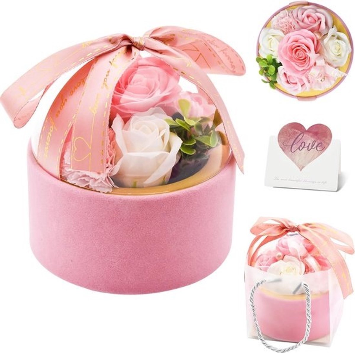 7 Eeuwige Rozen in Luxe Geschenkdoos - Geurende Kunstbloemen, Romantisch Valentijnscadeau