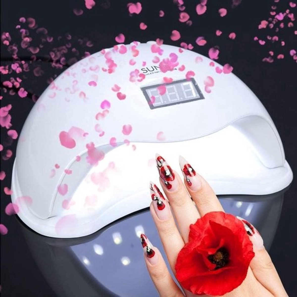 Professionele 48W UV LED Nagellamp - Snelle Gellak Droger voor Thuis & Salon
