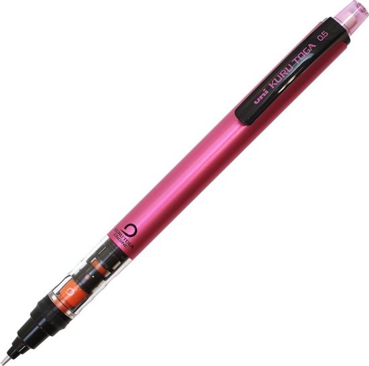 Vulpotlood Kurutoga - Schrijfpotlood Mechanisch - Precisie Schrijven - Glijdende Buis - 0.5 mm - Rosé