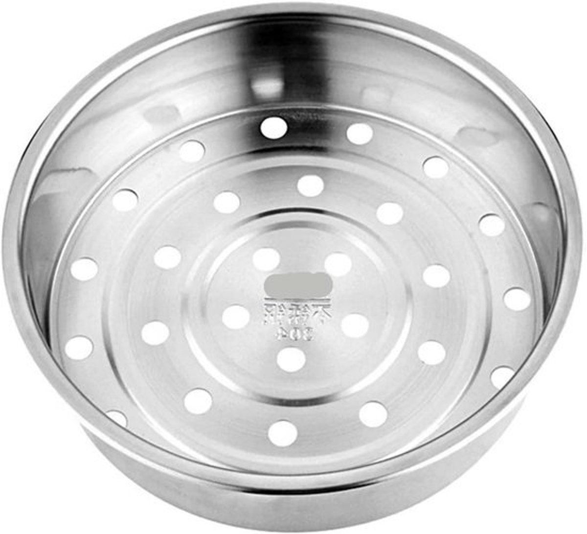 Stoommand Roestvrijstaal - Rijstkoker Accessoire - Gezond Koken - Duurzaam Gelegeerd Staal - 211 cm Diameter - Zilverkleurig