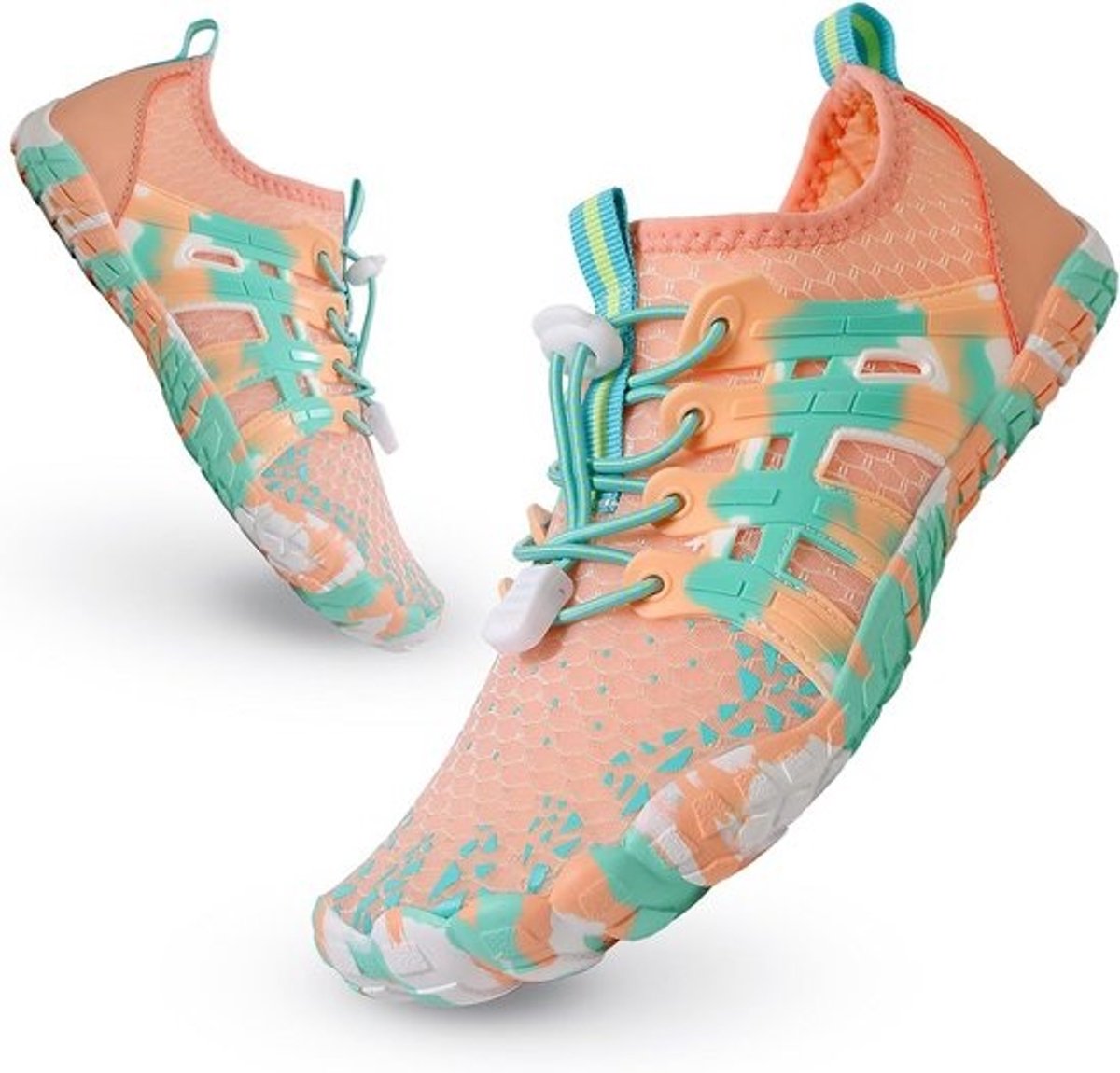 Waterschoenen voor kinderen - strandschoenen sneldrogend met antislip zool voor zwemmen en sport