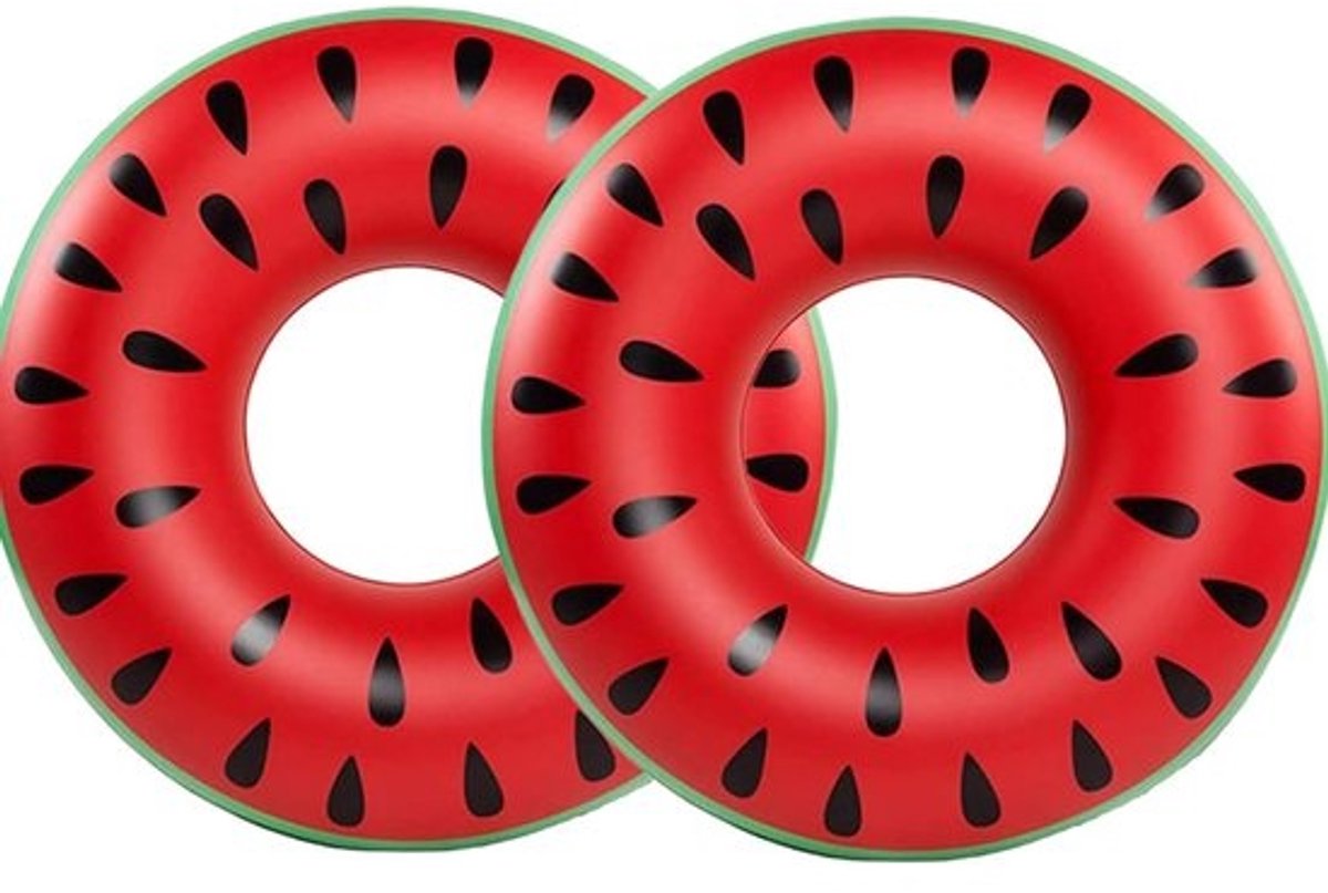 Grote Opblaasbare Zwemband Donuts Stijl voor Volwassenen - 120 cm