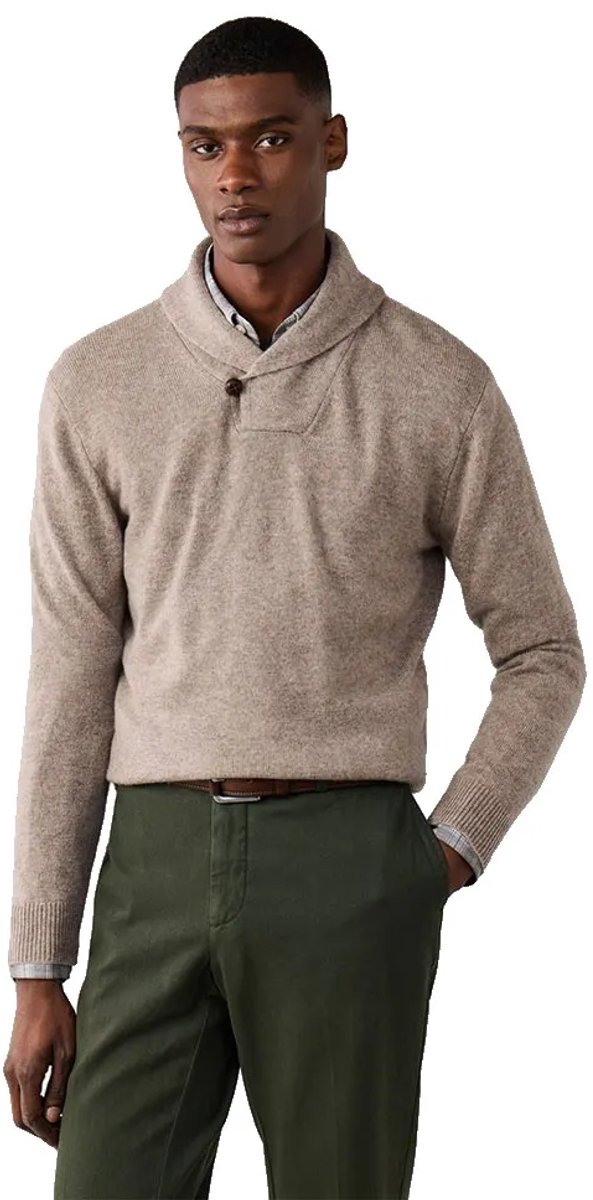 Hackett Hm7000246 Trui Beige L Man