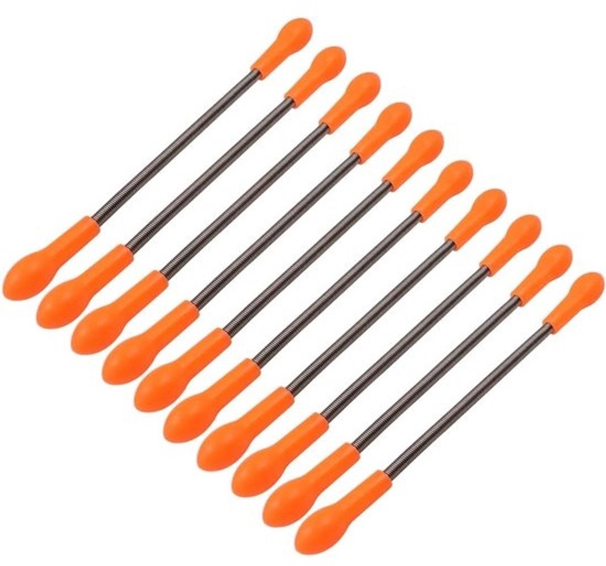 Gezichtshaar Verwijderaar - Draad Epilator Set - Gezichtsreiniging - Veerbelast Ontwerp - 19 cm Lengte - Oranje