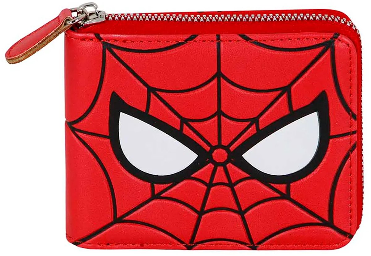 Karactermania Spiderman Marvel Portemonnee Rood Kinderen