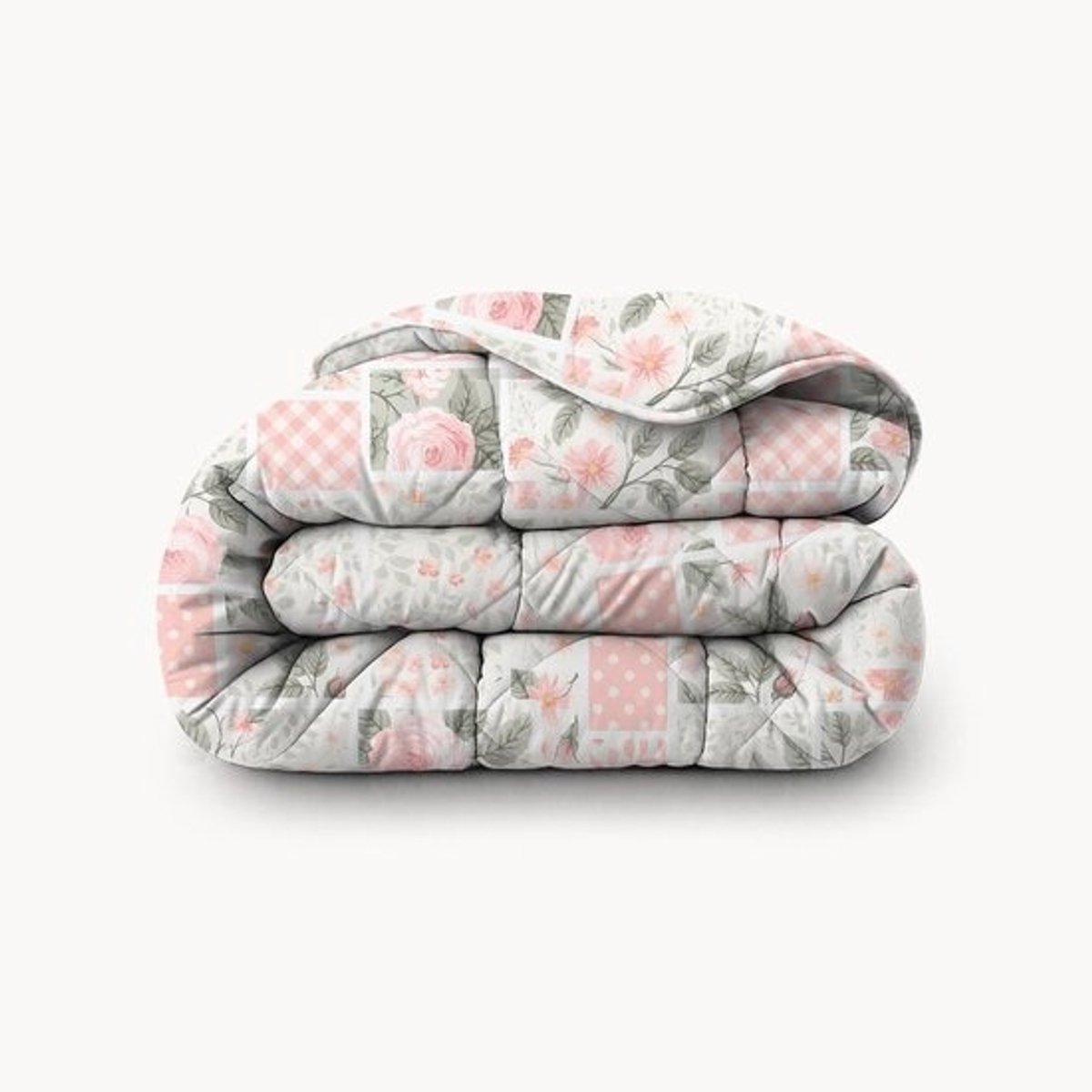 Dekbed Enkel - Lits Jumeaux - Slaapcomfort Verbeteren - Wasbaar Zonder Overtrek - 240x220 cm - Bedrukt Met Print