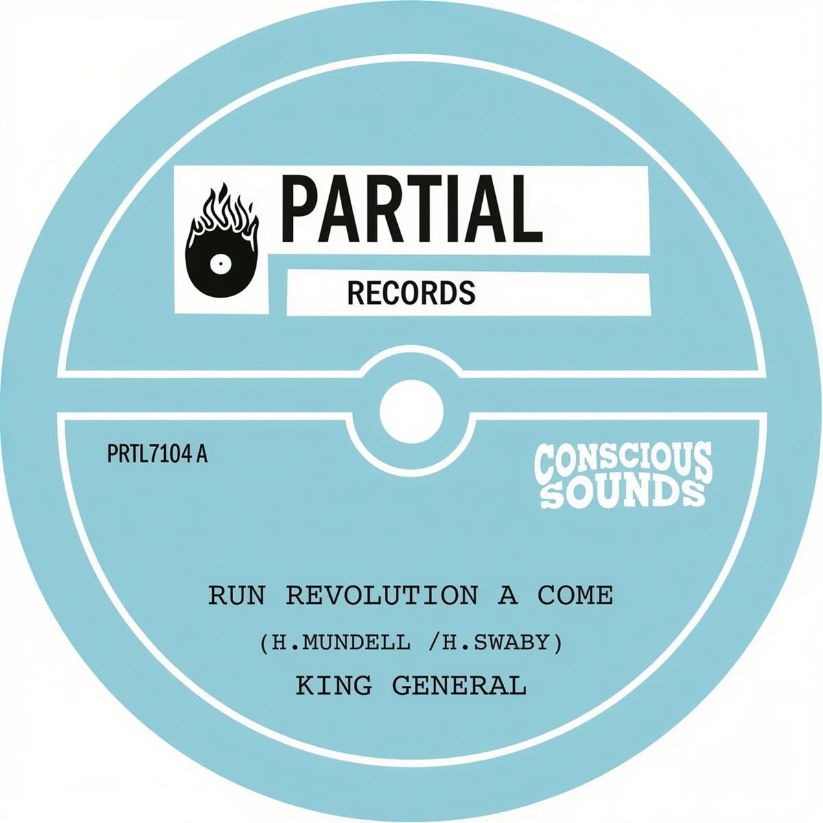 King General - Run Revolution A Come (7" Single) (Coloured Vinyl)