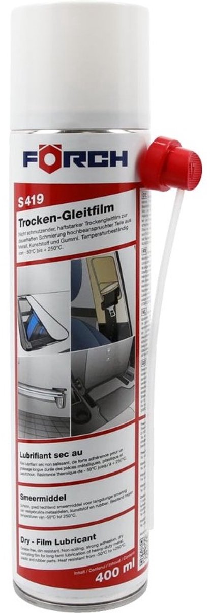 Slijmglijmiddel met PTFE Tegenspray 400 ml