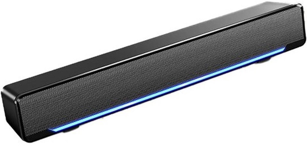 Bedrade USB Soundbar voor Laptop en PC met 3D Stereo Surround Geluid