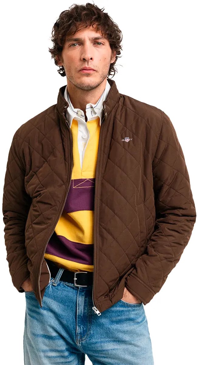 Gant 7006340 Jas Bruin S Man