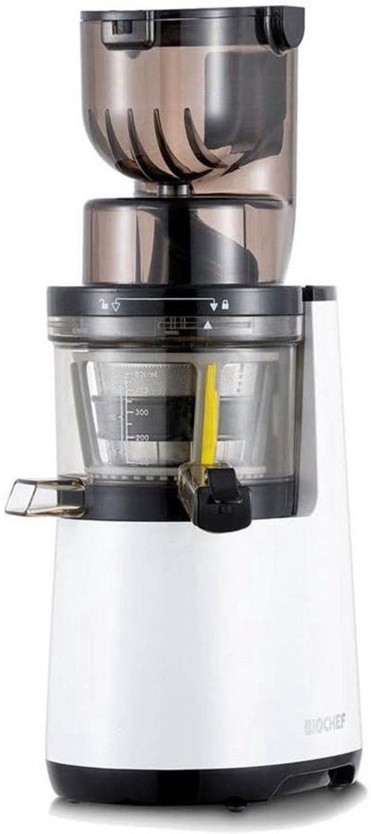 Verticale Slow Juicer met Extra Brede Invulopening (8 cm) – Voor Sap, Smoothies & Sorbet