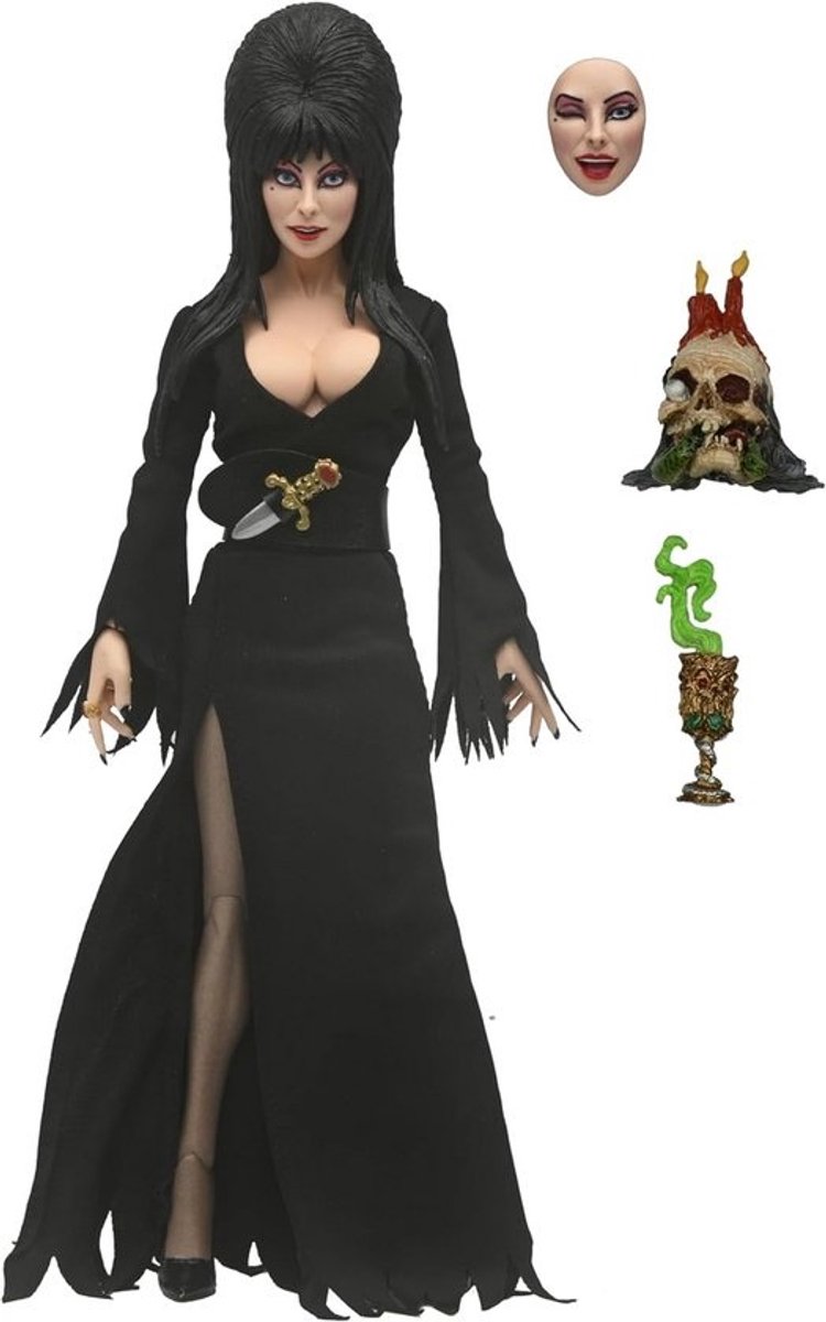 Elvira Actionfigur 20 cm - Bewegliche Sammlerfigur mit Zubehör