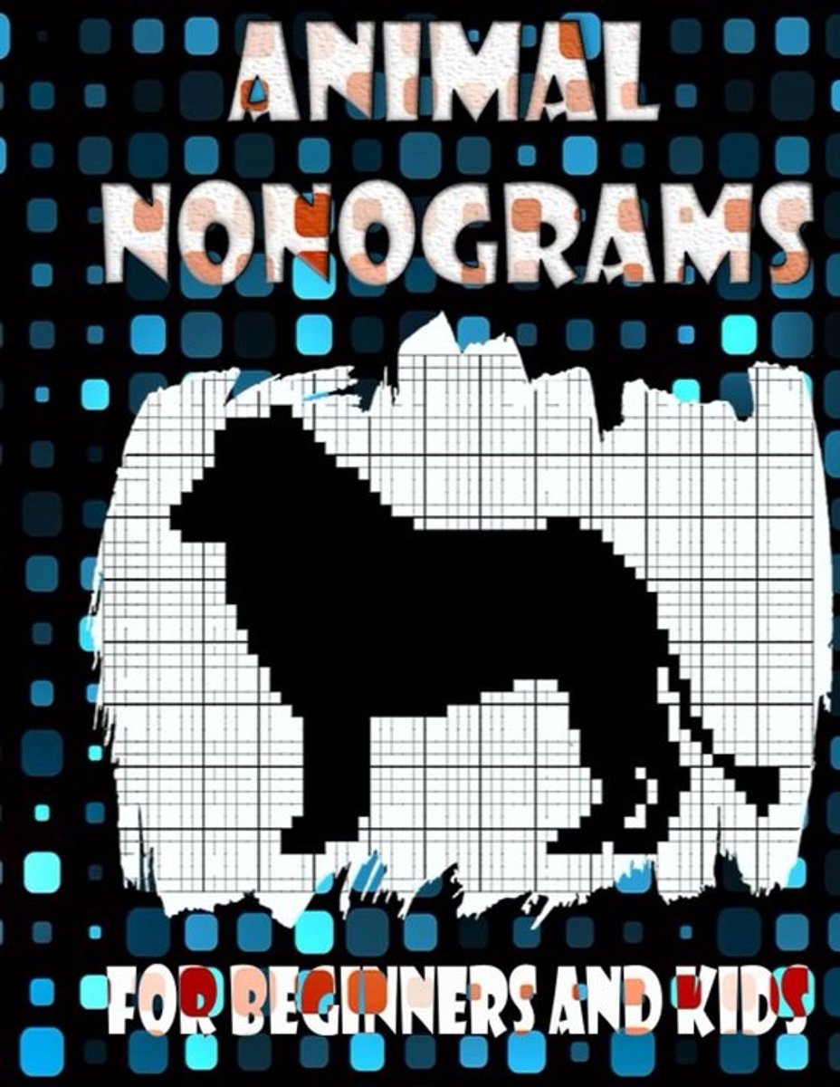 Logische Puzzelboek: Nonogram Dieren Puzzels voor Beginners en Kinderen