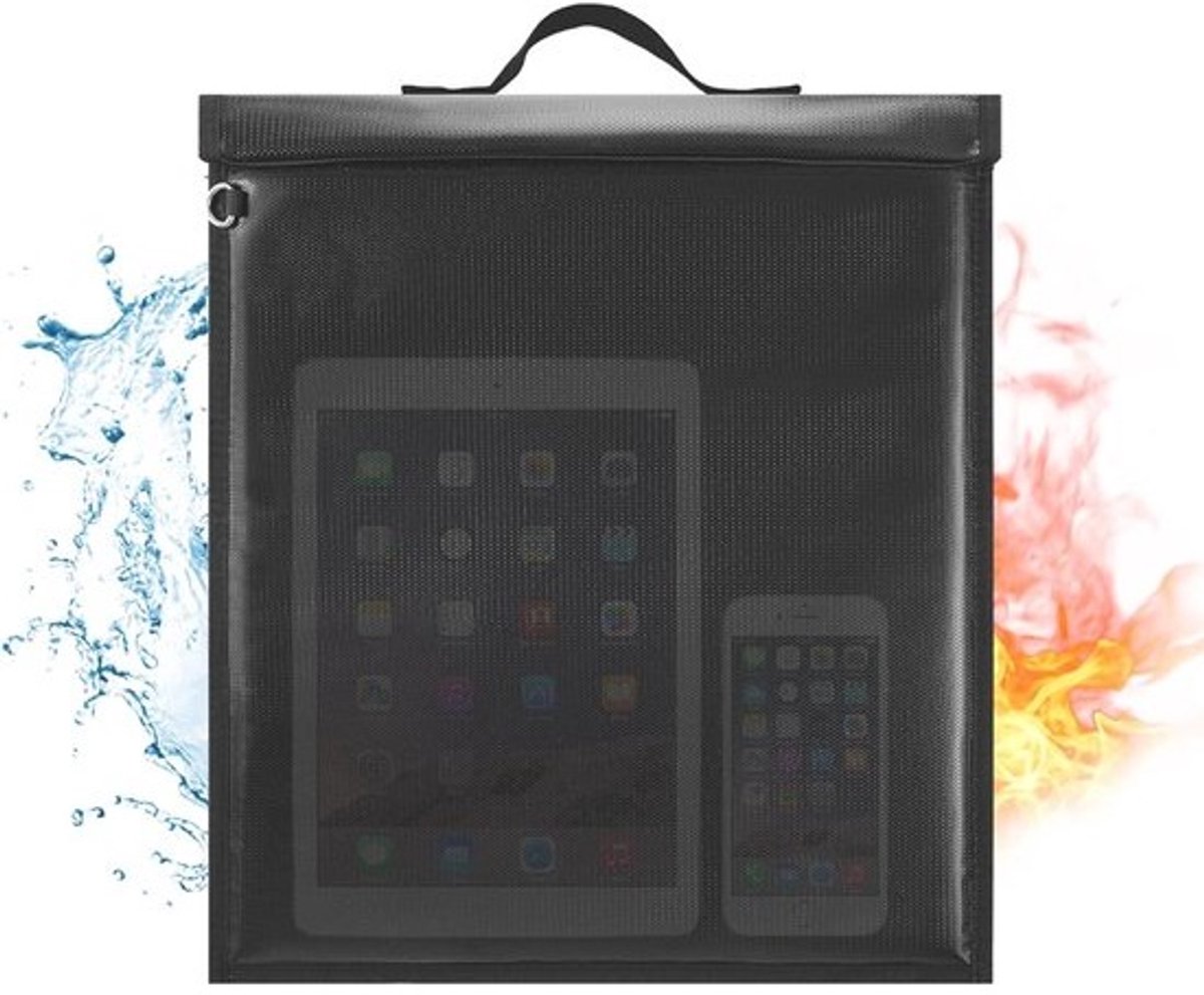 Waterdichte en Brandwerende Faraday Tas voor Laptops en Tablets - Anti-Diefstal, RFID Signaal Blokker