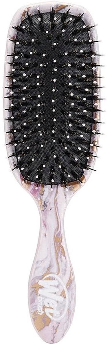 Paddle Brush voor Glad en Stralend Haar – Haarontwarser met Zachte Haren, Geïnfuseerd met Arganolie, Voor Alle Haartypes, Nat of Droog