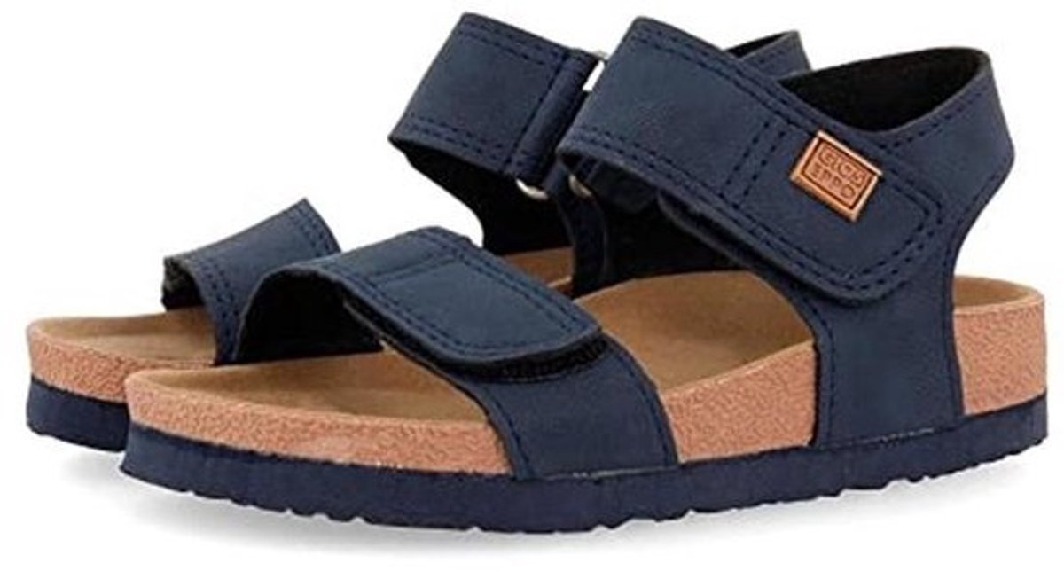 Marineblauwe teenslippers voor jongens - Waterdichte zool