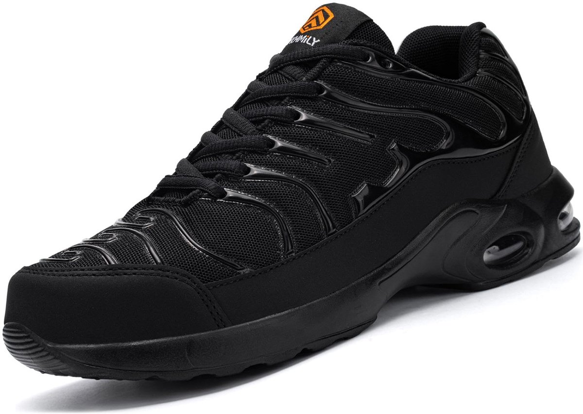 DYKHMILY Werkschoenen Heren Stalen Neus Schoenen Lichtgewicht Veiligheidssneakers met Luchtkussen Lekbestendig - ShopVlot