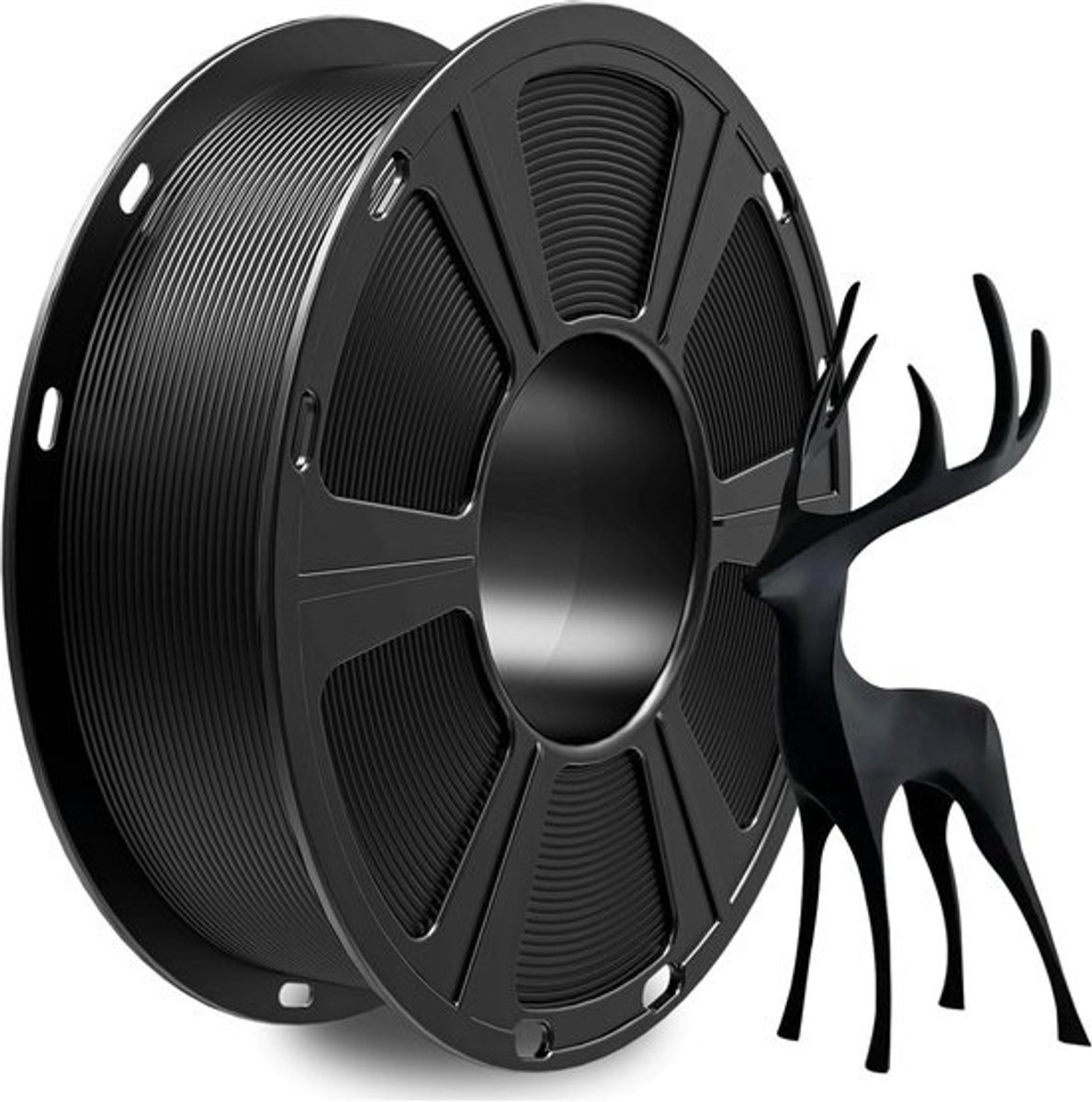 3D Printer Filament PLA 1.75mm Zwart 1kg voor FDM Printers