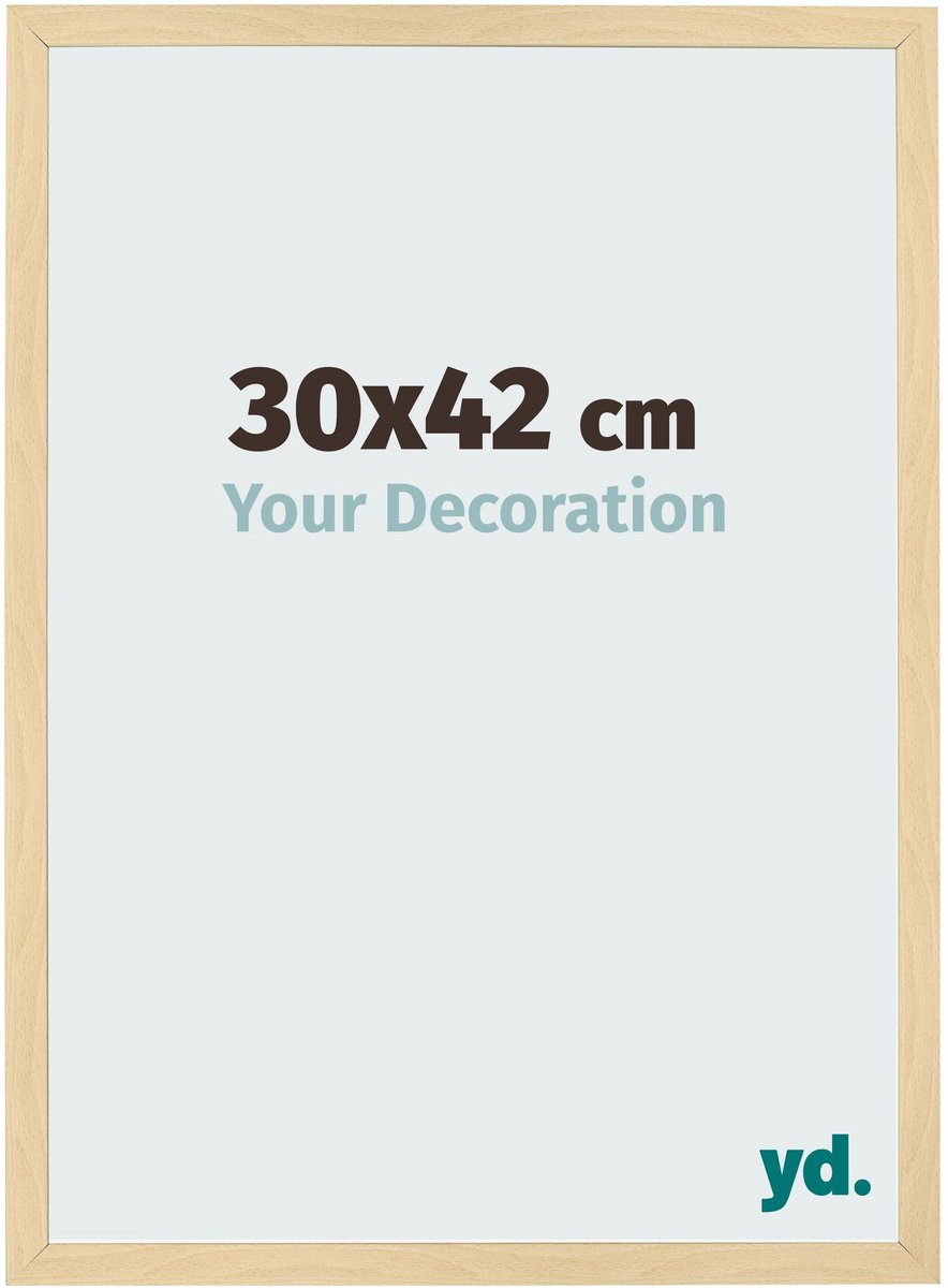 Your Decoration - Fotolijst 30x42 cm - MDF - Beuken Decor - Bologna