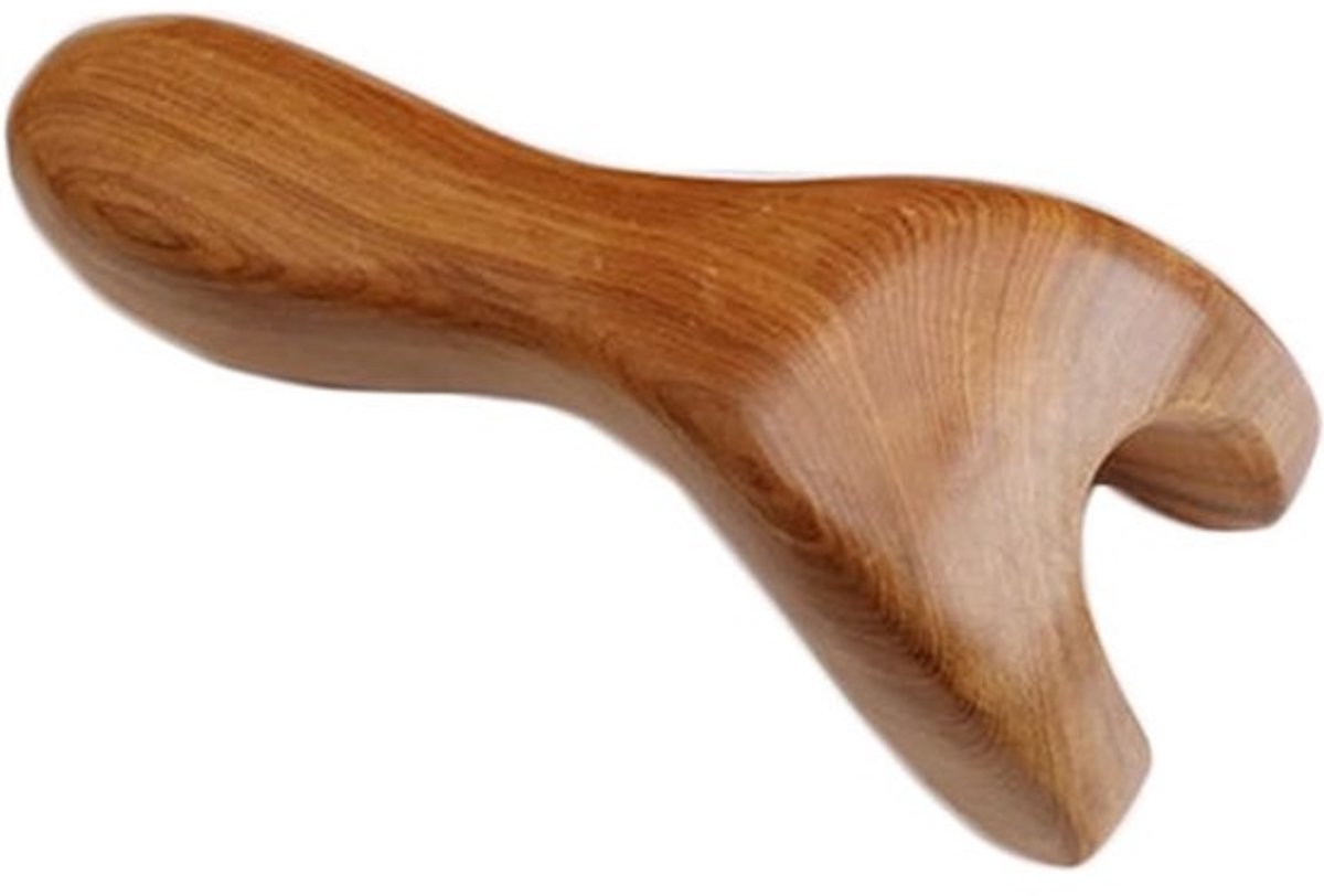 Houten Massage Hulpstuk voor Triggerpoint en Gua Sha Therapie Hout