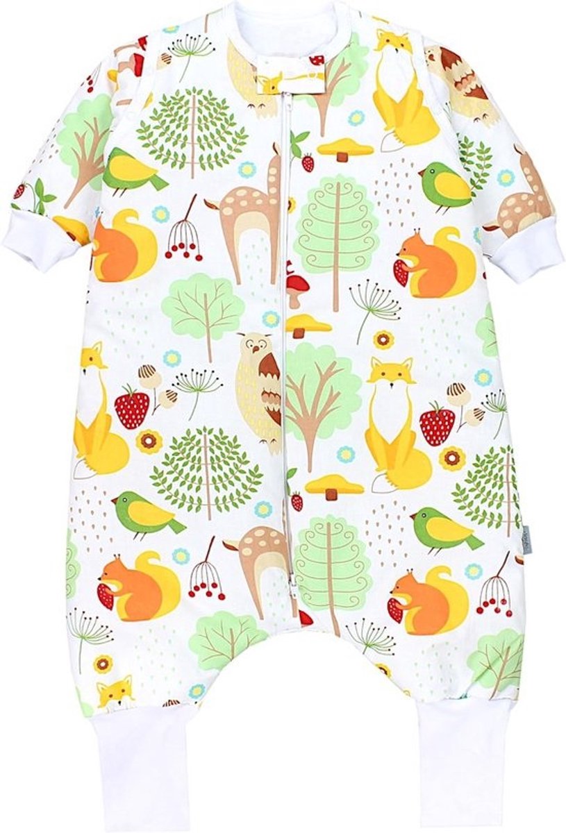 Baby Slaapzak met Voetjes en Afneembare Mouwen - Winter & Herfst - 2.5 TOG
