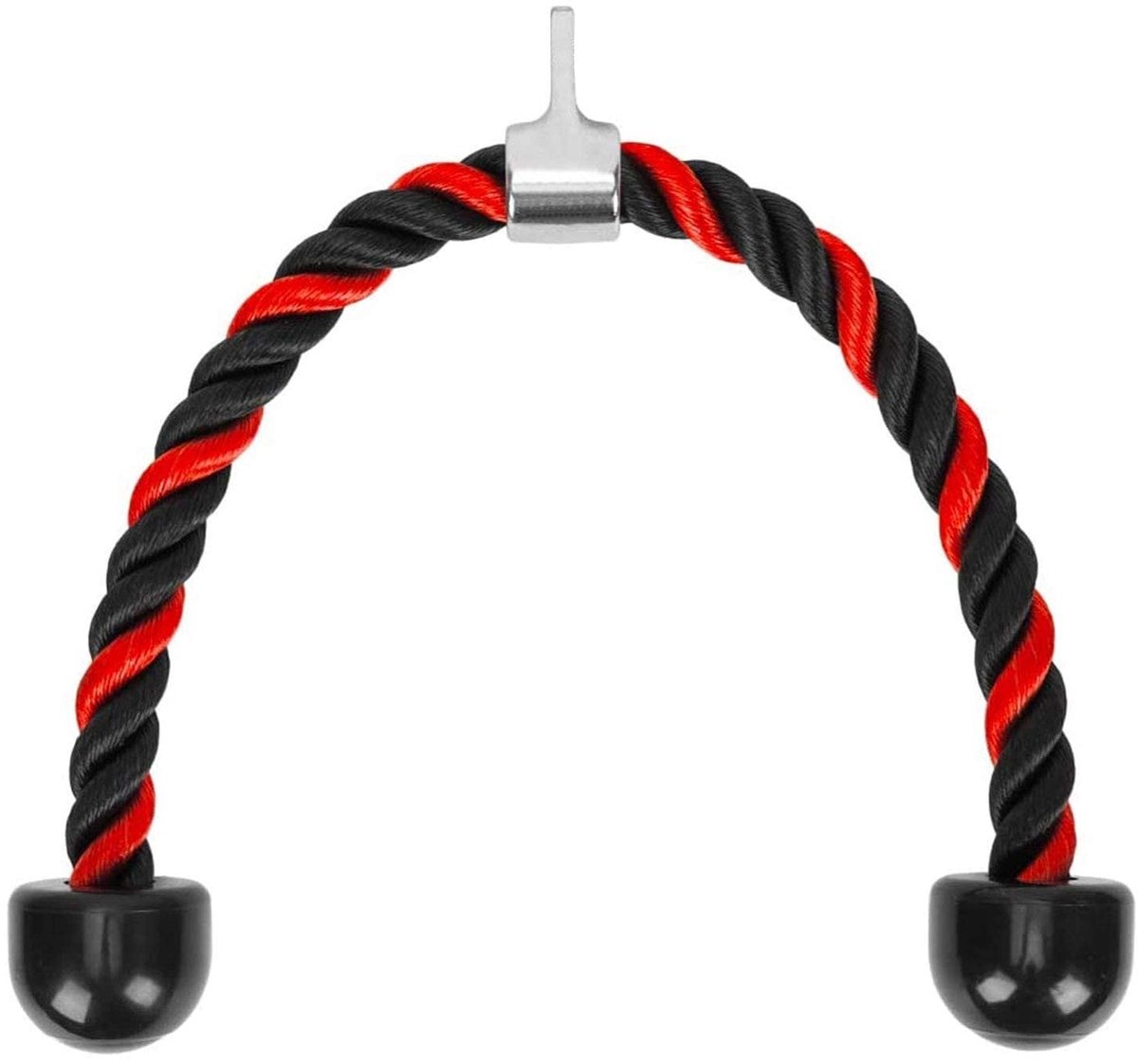 Dailygoods - Nylon Triceps Touw voor Krachttraining - Antislip Handvat