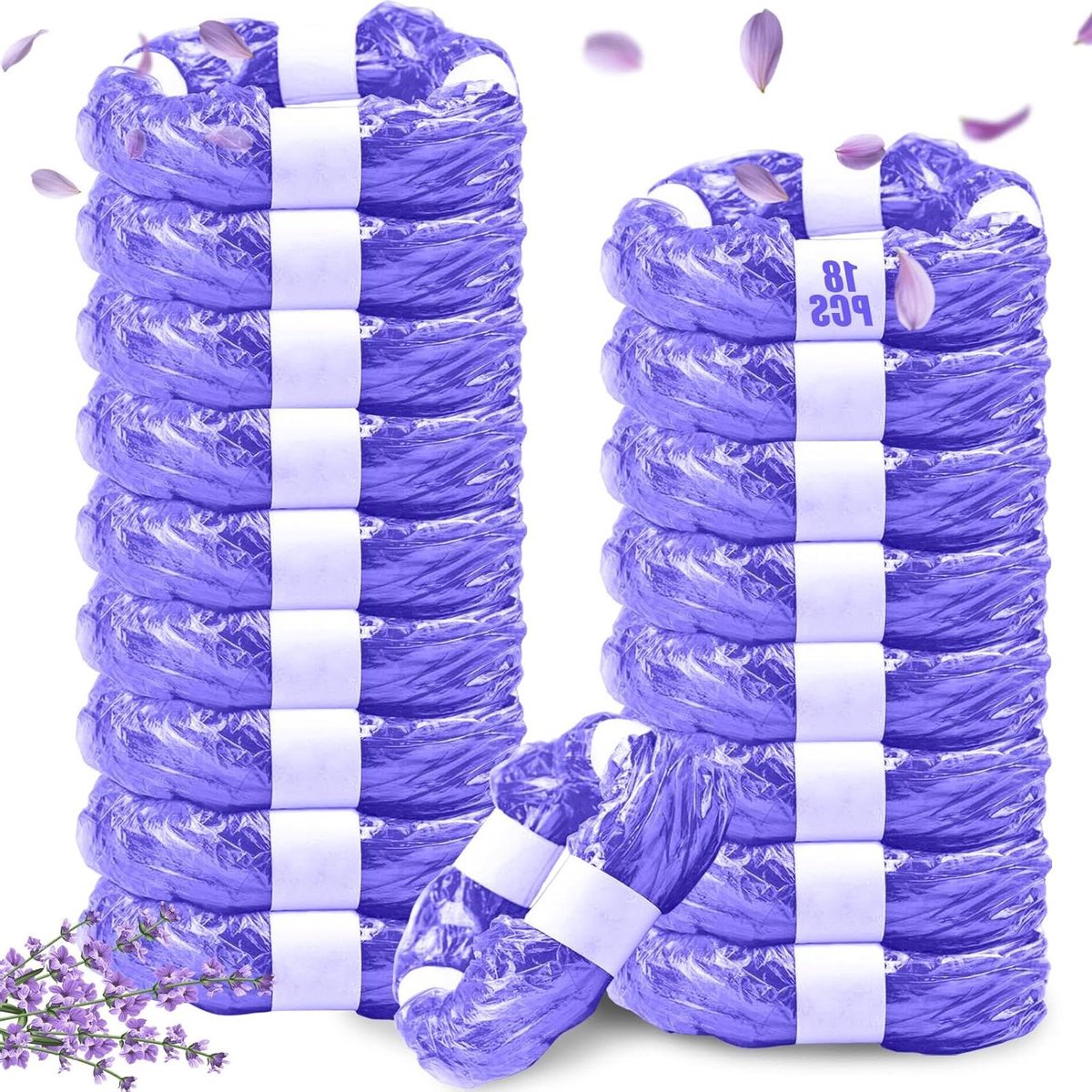 Luieremmer Navullingen - Navulcassettes Luieremmer - Luier Afval Beheren - Universele Pasvorm - 18 Stuks - Blauw