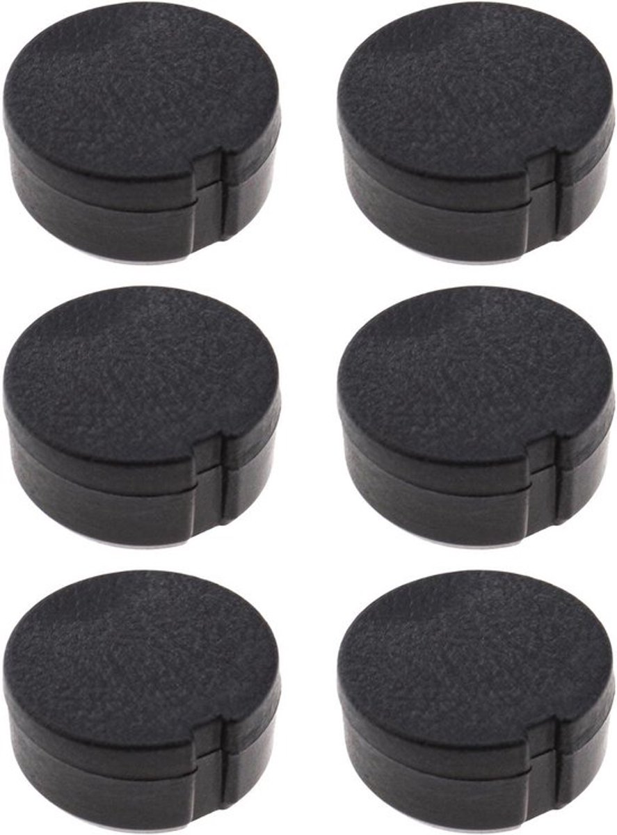 Drempel Stofdichte Kapafdekkingen - Drempelbekleding - Zwart - Vervanging - 6 Stuks - Geschikt voor Transporter Kombi T5 T5.1 T6