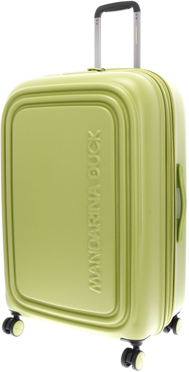 MANDARINA DUCK trolley Logoduck + Trolley Winter Olive Lichtgroen 75cm