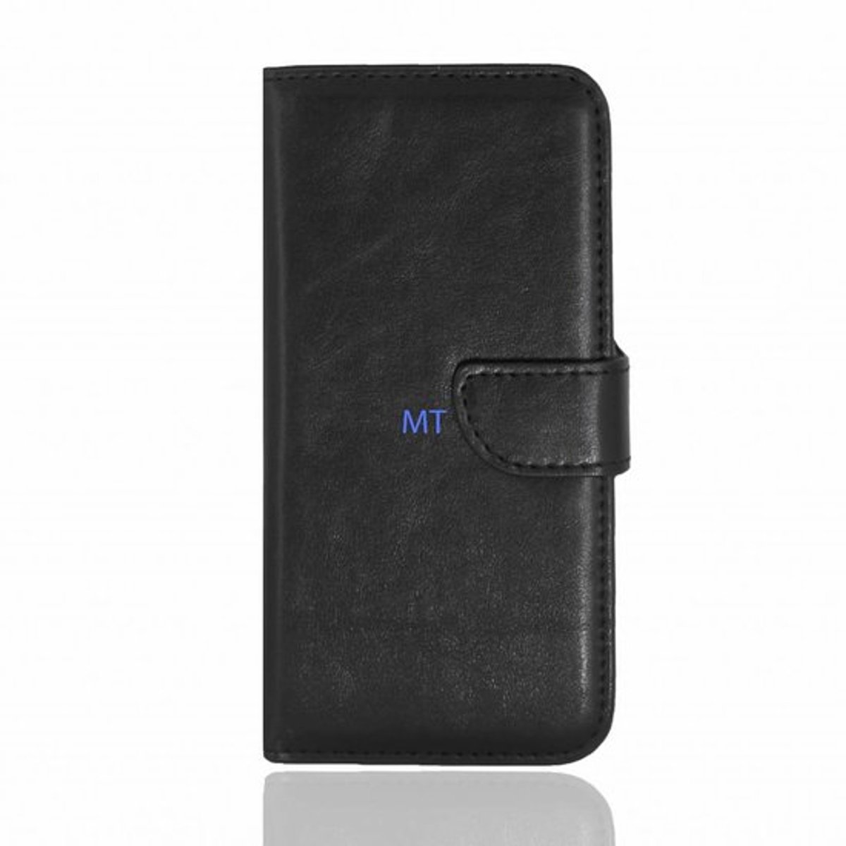 Stylish Book Photo Case geschikt voor iPhone 12 Pro Max - Zwart