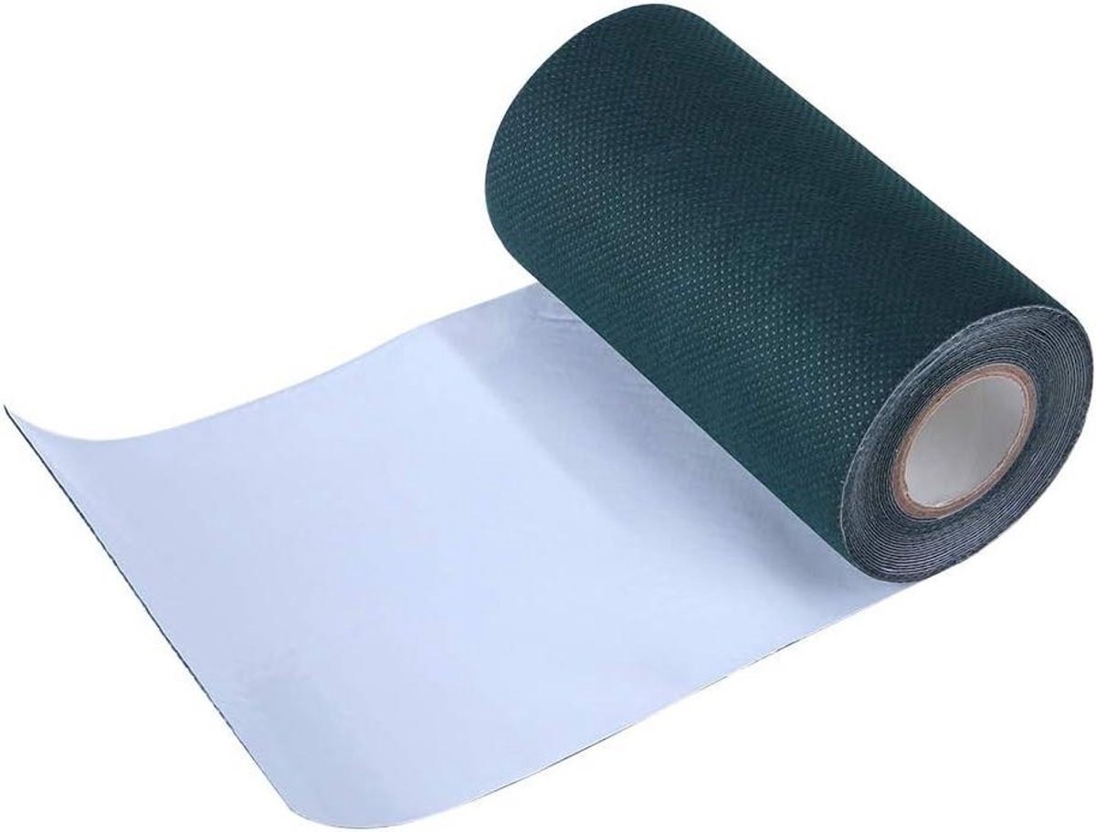 Kunstgras Tape - Gazon Lijmtape - Gazon Reparatie - Verbeterde Kleefkracht - 500 x 15 cm - Groen