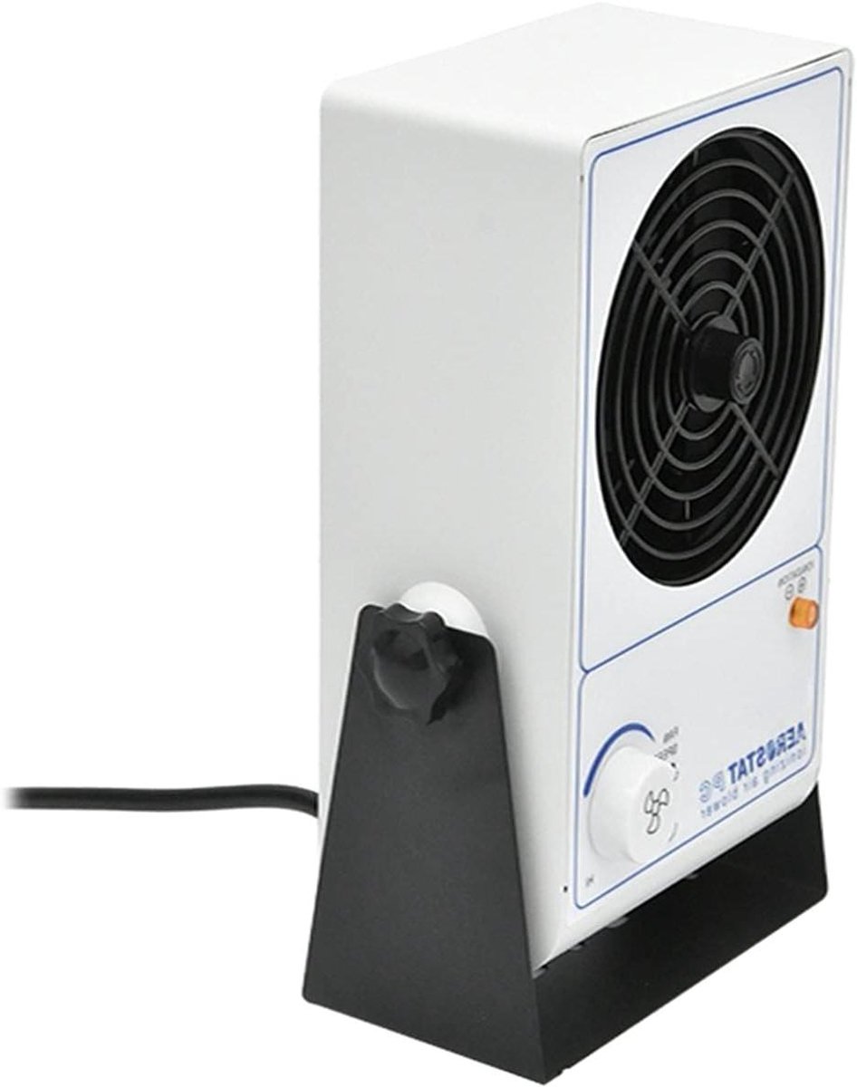 Luchtblazer Ventilator - Statische Verwijderaar - Precisie Werk - Snelle Ionenwind - 40 x 60 cm - Ongekleurd