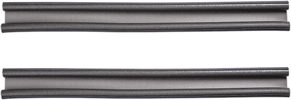Deur Tochtstopper - Tochtstrip Deur - Energie Besparen - Dubbele Afdichting - 1 Stuk - Grijs