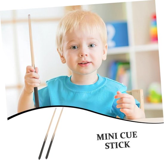Mini Biljartkeu Kinderen - Poolstick Junior Oefenkeu - Precisie Oefenen Spel - Kindvriendelijk Ontwerp - 48 cm - Multicolor — afbeelding 4