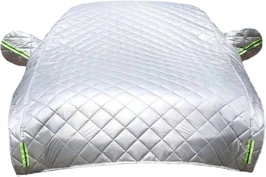 Autohoes Hagel - Hagelbeschermer auto - Bescherming tegen weer - Maatwerk voor Megane 4 - 1 kg - Zilver