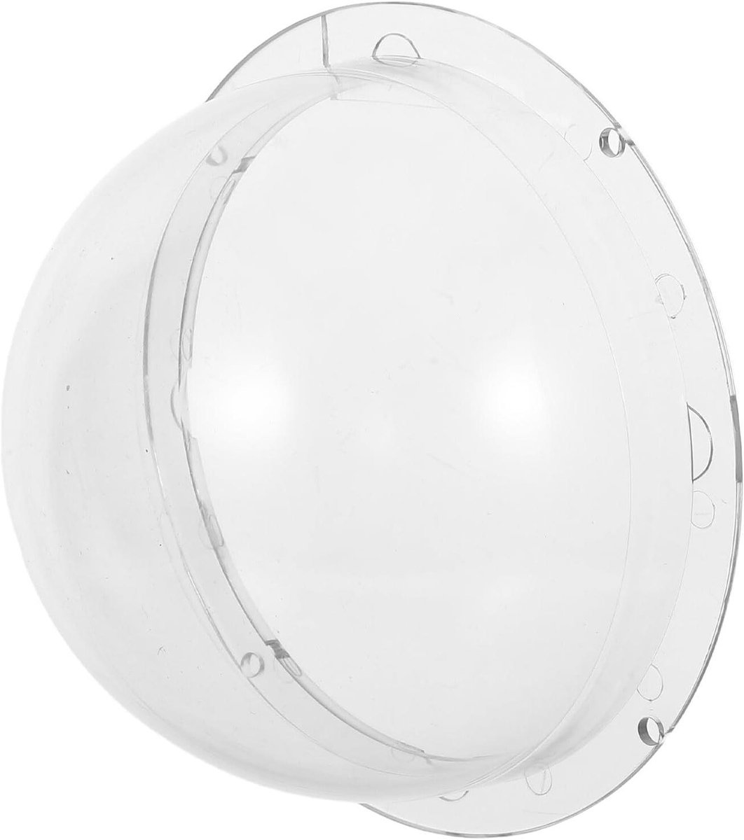 Camera Dome Beschermkap - Camerahoes Transparant - Bewakingscamera Beschermen - Optisch Hoogwaardig Materiaal - 11.5 x 11.5 x 6 cm