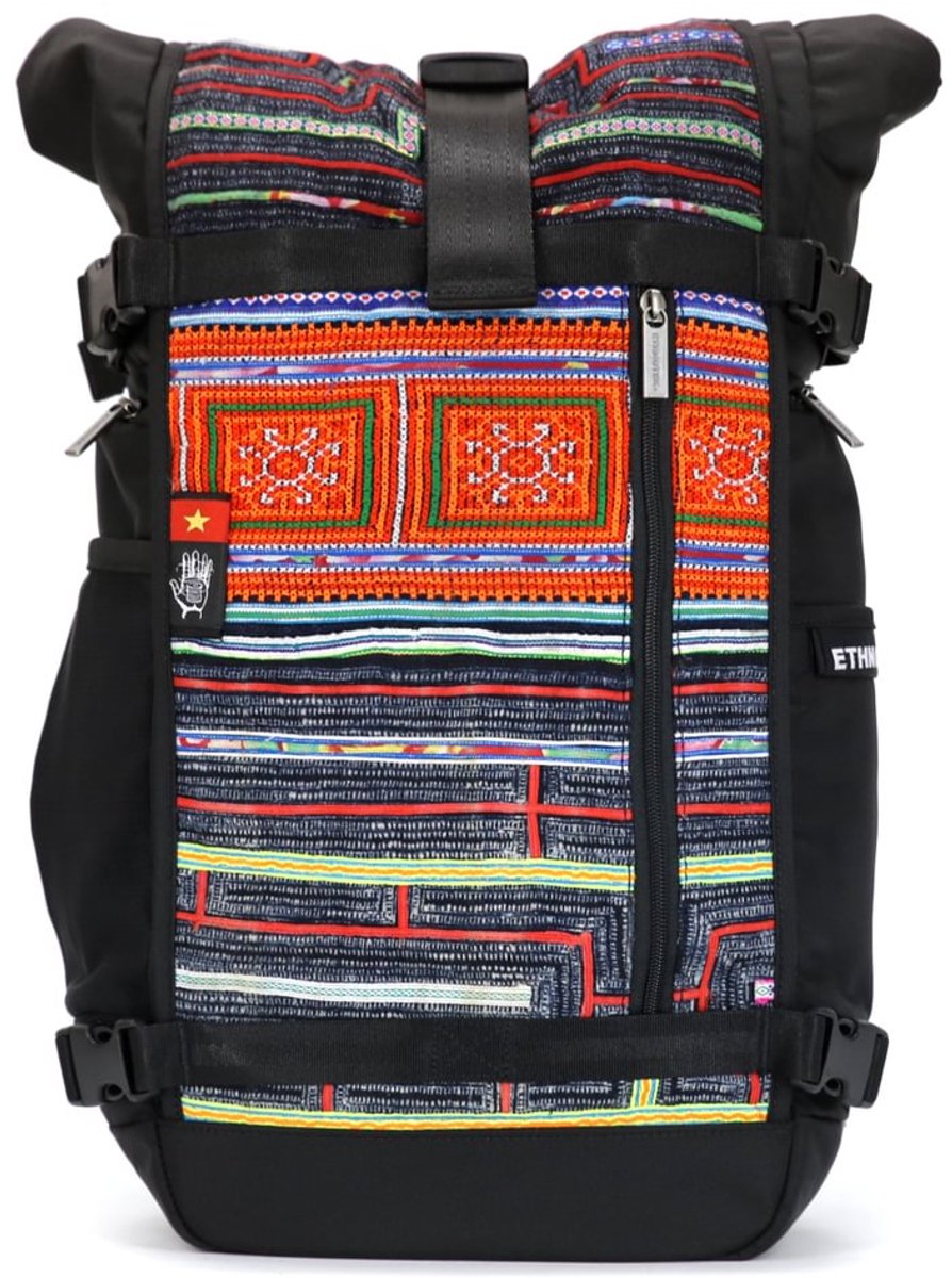 Ethnotek Raja 30 Liter Rolltop Rugzak / Backpack - Geschikt voor 15 inch laptops - Handbagage