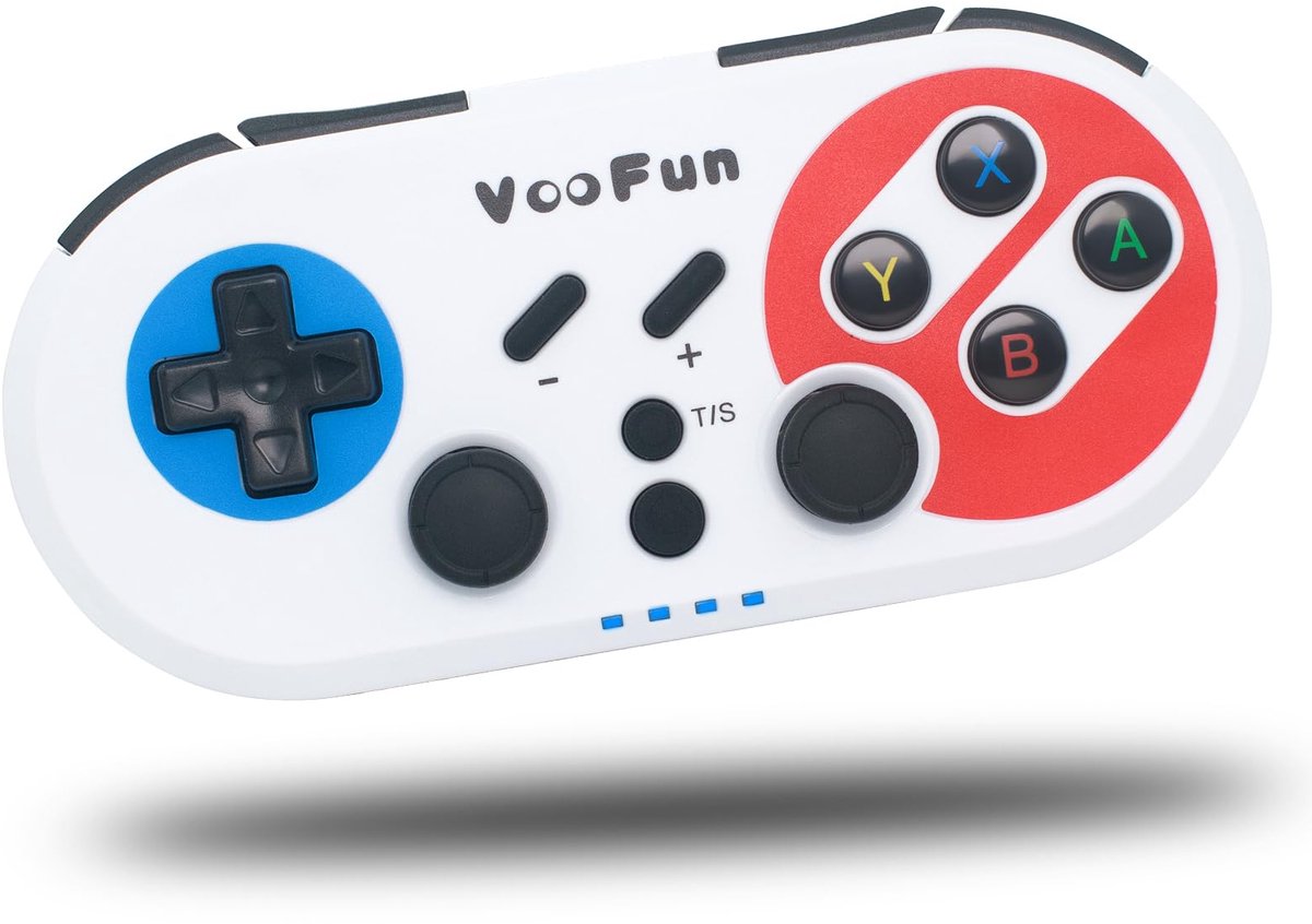SnelShoppen - VooFun Switch Controller - Draadloze Bluetooth Controller voor Switch Lite OLED, PC, PS3 - 6 Assen Gyro Sensor, Dual Vibratie, Turbo-Fun