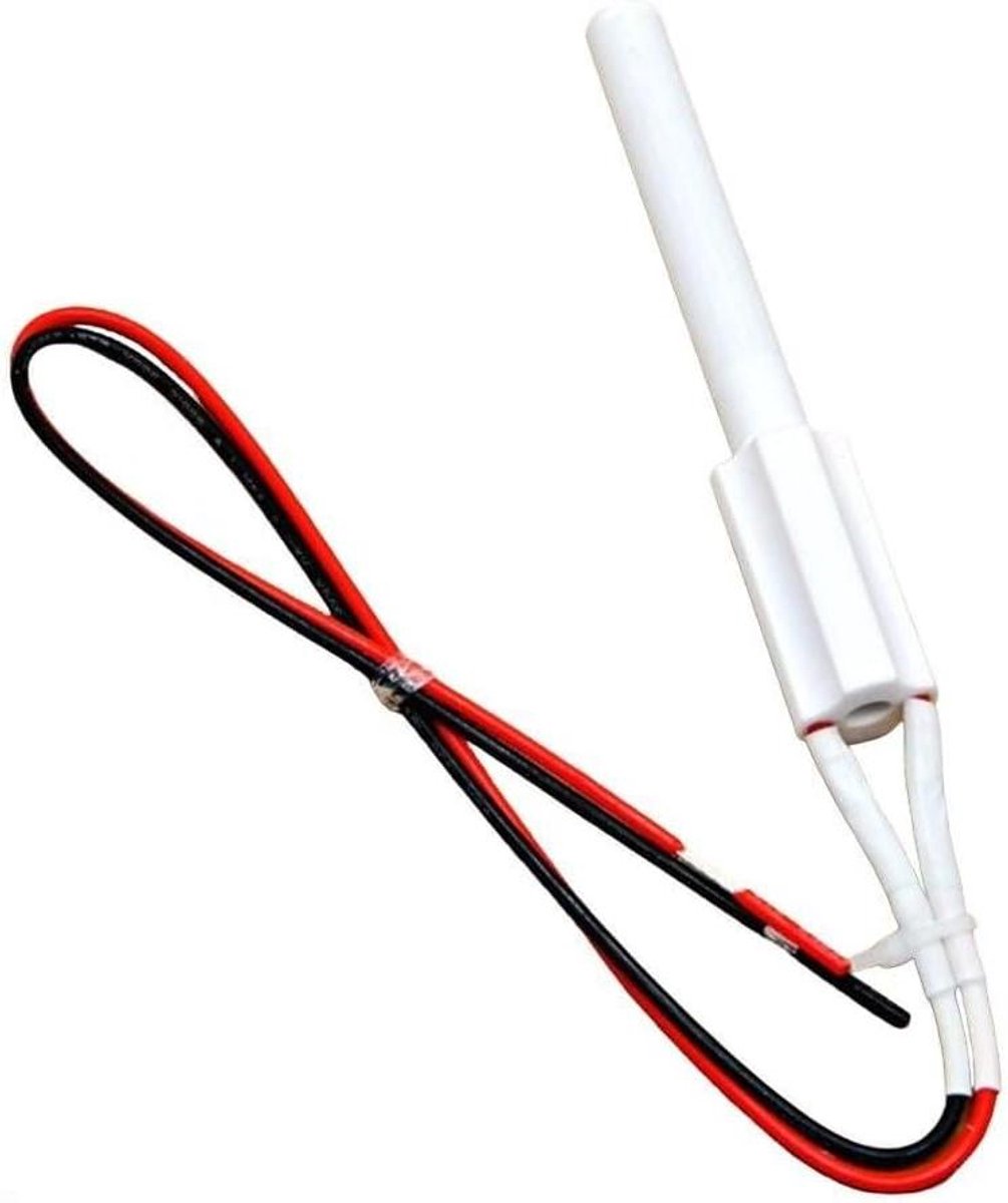 Pelletkachel Ontsteker - Verwarmingselement Elektrisch - Ruimte Verwarmen - 300W Vermogen - 18 x 5 x 5 cm - Wit